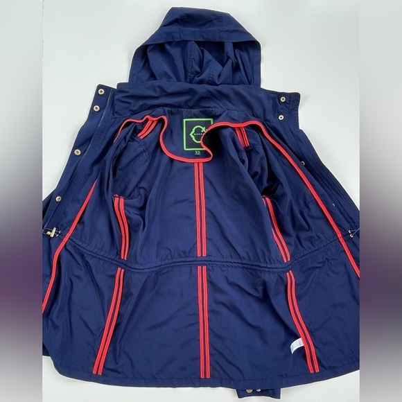 C. Wonder Women's Navy Gold Hooded Utility Field Jacket Size XS - Picture 6 of 10